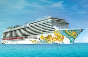 Le futur Norwegian Getaway annoncé pour janvier 2014, à l'image de son port d'attache, Miami