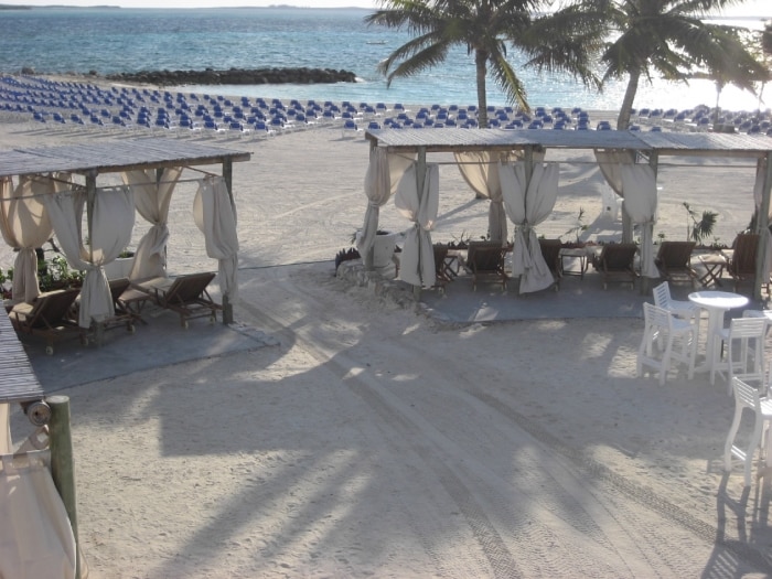 Rivage plage privée de Royal Caribbean International