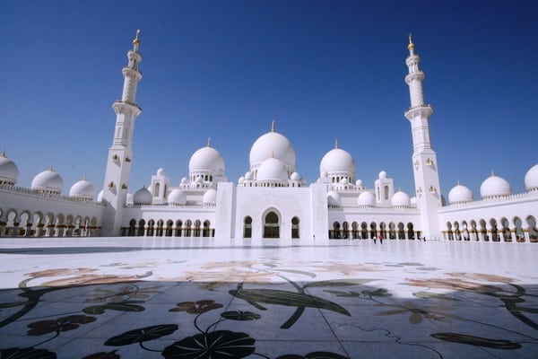 La mosquée Sheikh Zayed 