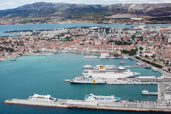 Le port croate de Split